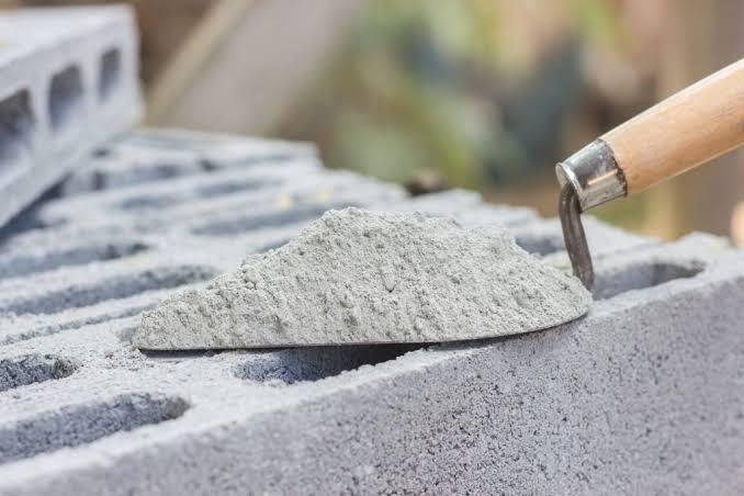 Cement for house construction